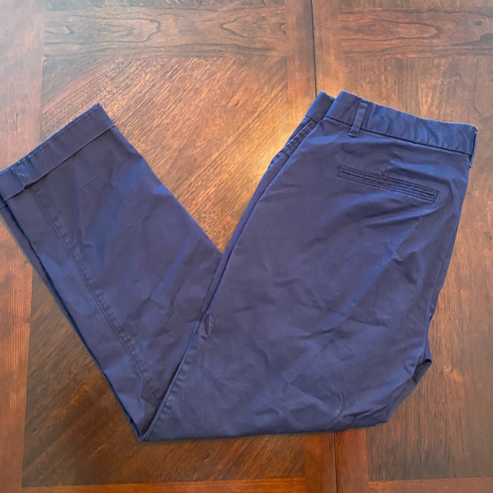 GAP Slim City Crop Navy Sz. 4
